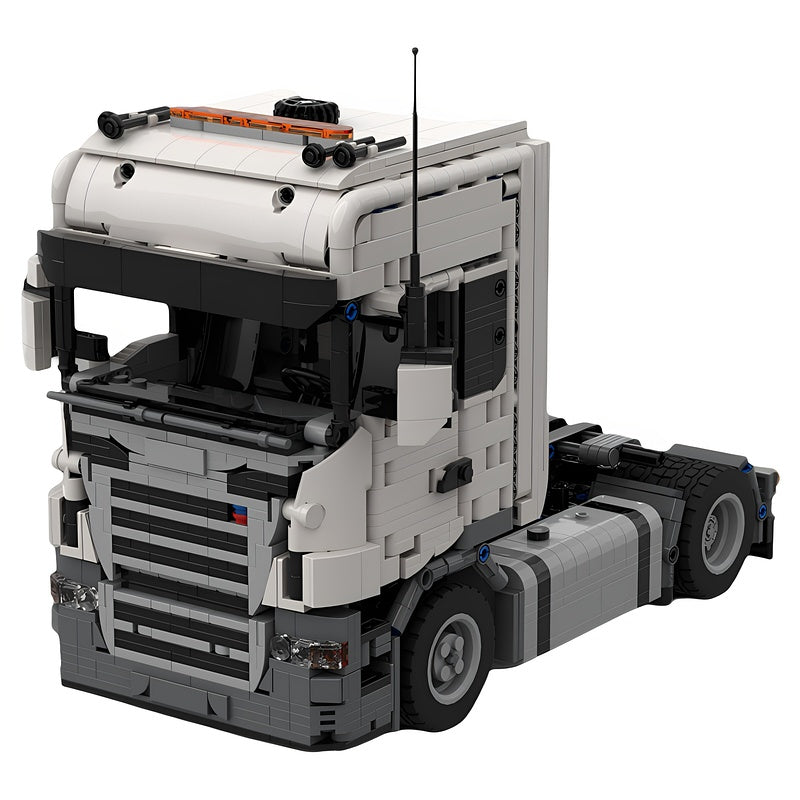 1:21 European 4x2 Tractor Truck MOC Building Kit - 2