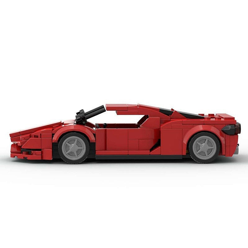 2003 V12 Hypercar MOC Building Kit | Italian Supercar Vehicle Model - 6