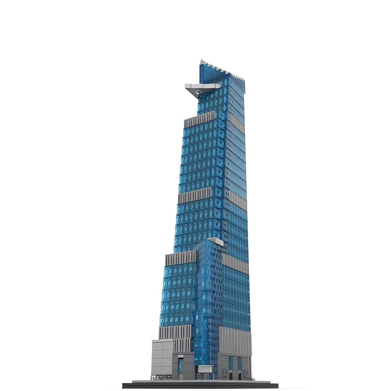 30 Hudson Yards New York 1:800 Building Kit | Observation Deck Landmark Model - 4