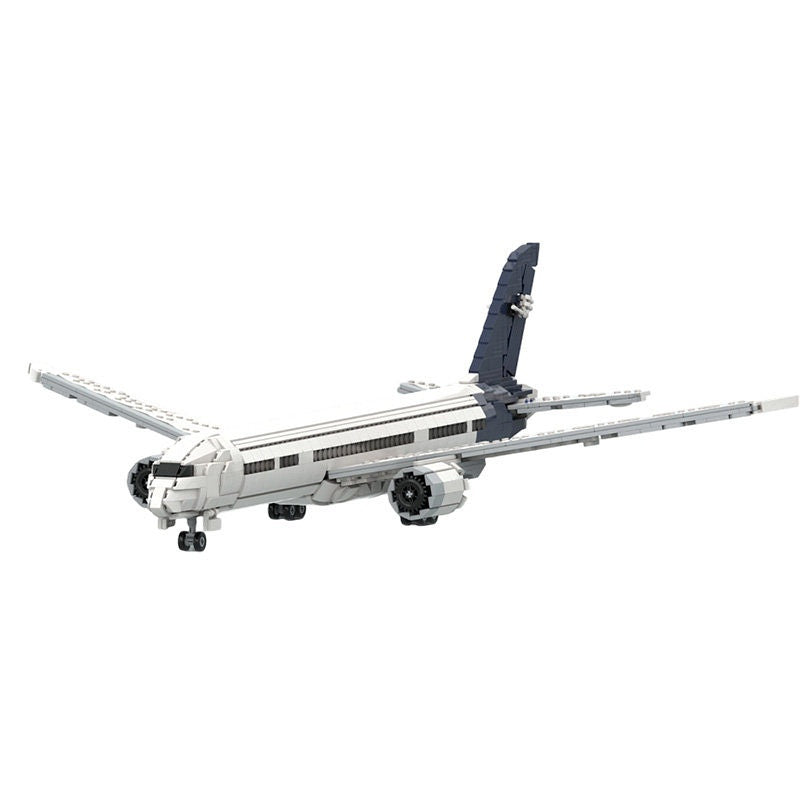 787-9 MOC Commercial Aircraft Building Kit | 1:100 Scale Jet Model - 13