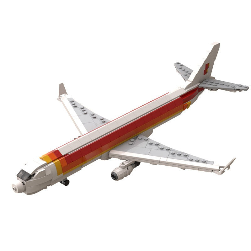 A330 Wide Body Aircraft MOC Building Kit | Commercial Jet Model - 4