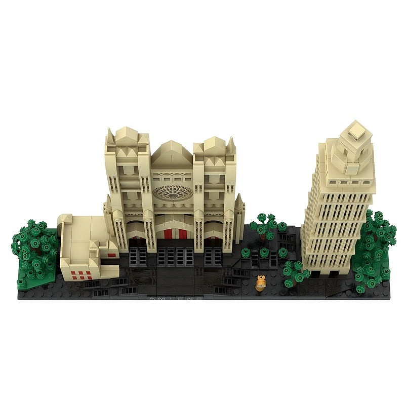 Amiens France Skyline MOC Architecture Building Kit - 5