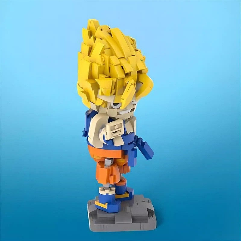 Anime Energy Warrior Transforming Hero MOC Figure Building Kit - 5