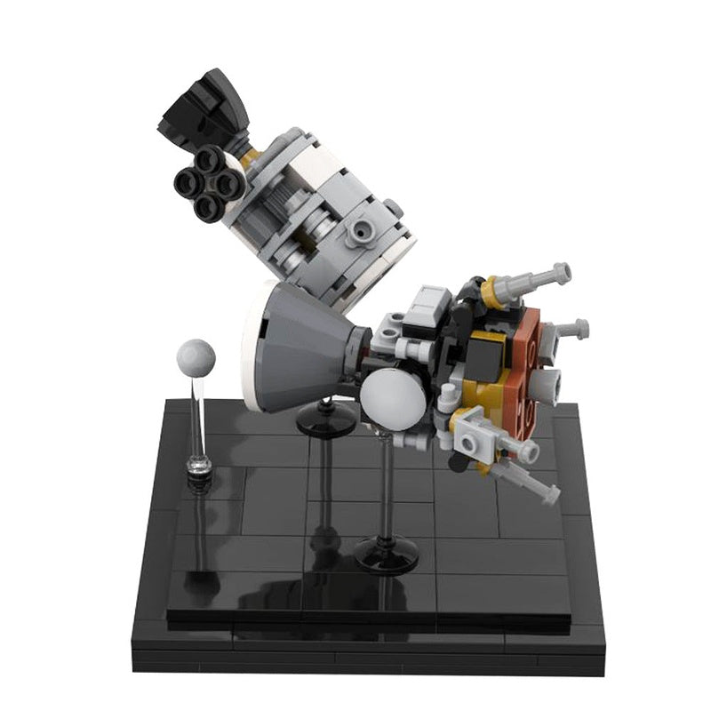 Apollo 13 Diorama MOC Building Kit | Space Mission Display Model - 5