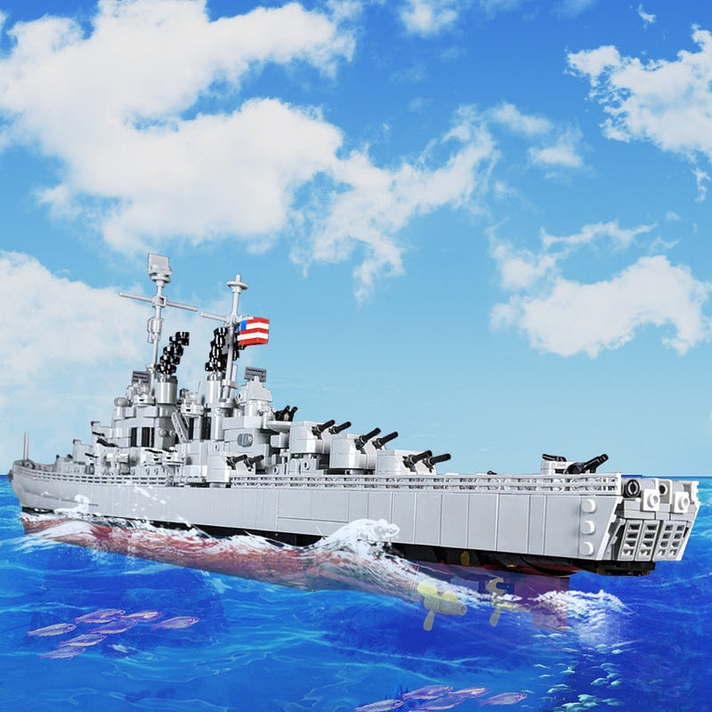 Atlanta Class Cruiser MOC Building Kit | WWII Naval Warship Model - 7