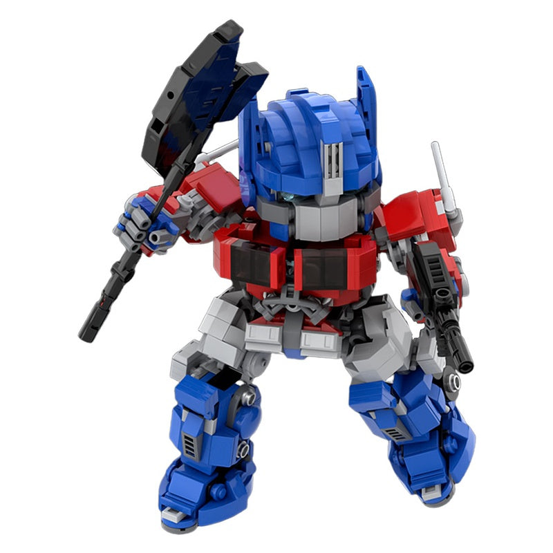 Autobot Leader Transforming Mecha Building Kit | Compatible MOC - 5