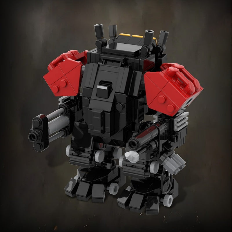 Automaton Heavy Assault Mech MOC Robot Building Kit - 8