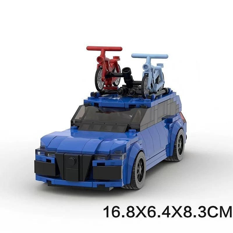 C7 High Performance Avant Sports Car Building Kit | Compatible MOC - 5
