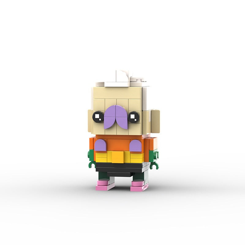 Cartoon Ocean Character MOC Building Kit | Custom Block Model Collection - 17