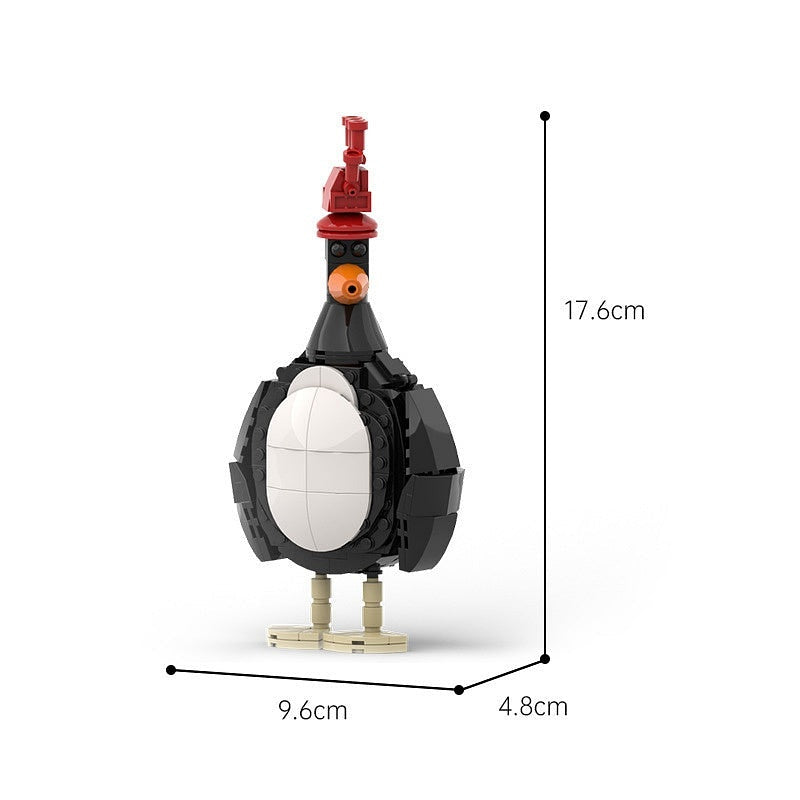 Claymation Criminal Penguin MOC Building Kit | Character Model - 4