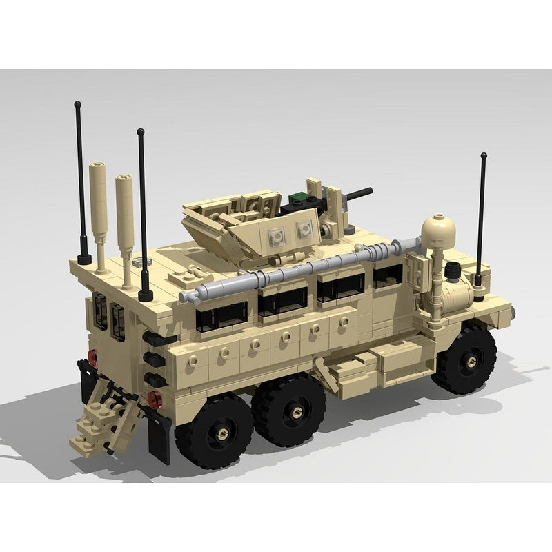 Cougar 6x6 Mine-Resistant Armored Tactical Vehicle MOC Building Kit - 5