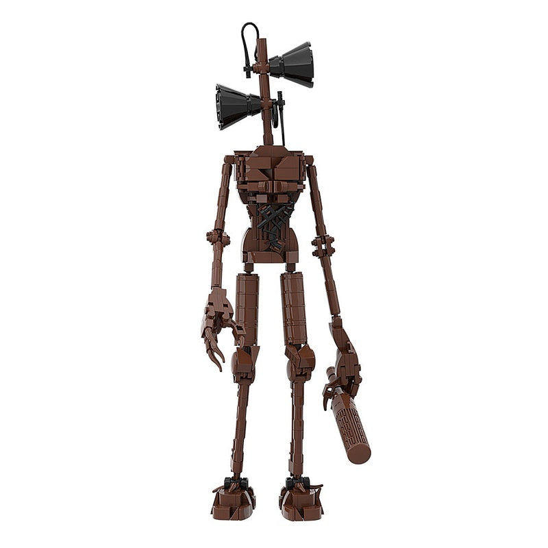 Creepy Tall Siren Monster MOC Character Building Kit - 7
