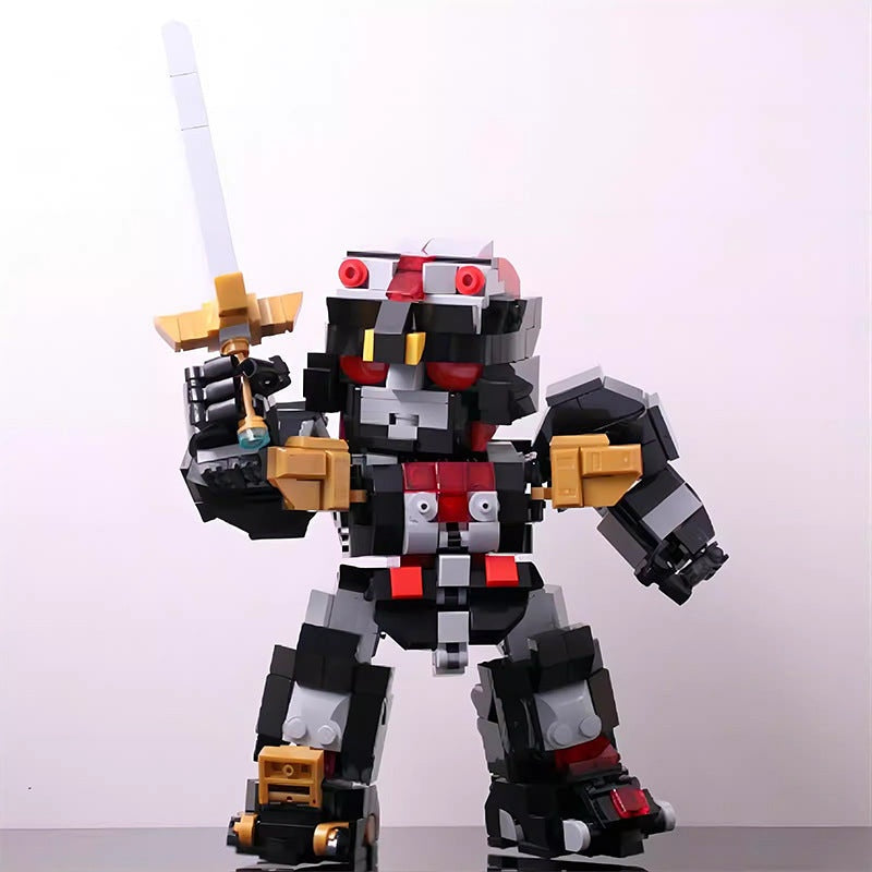 Cybernetic Beast Combination Robot MOC Building Kit | Mecha Figure Model - 6