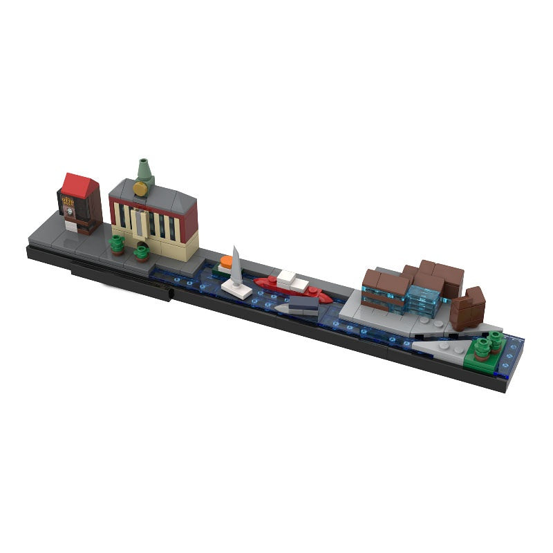 Emden Skyline MOC Building Kit | German Coastal Architecture Model - 2