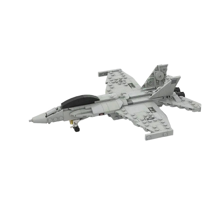 F/A-18 E/F Twin-Engine Fighter Jet 1:70 Scale MOC Building Kit - 3