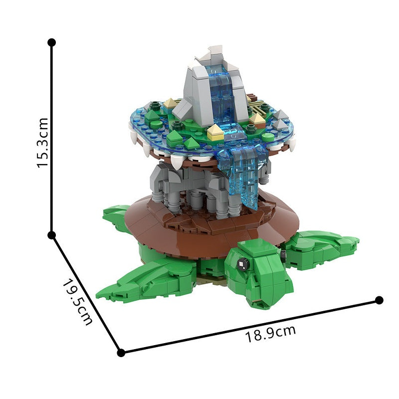 Fantasy Disc-Shaped World MOC Building Kit - 5