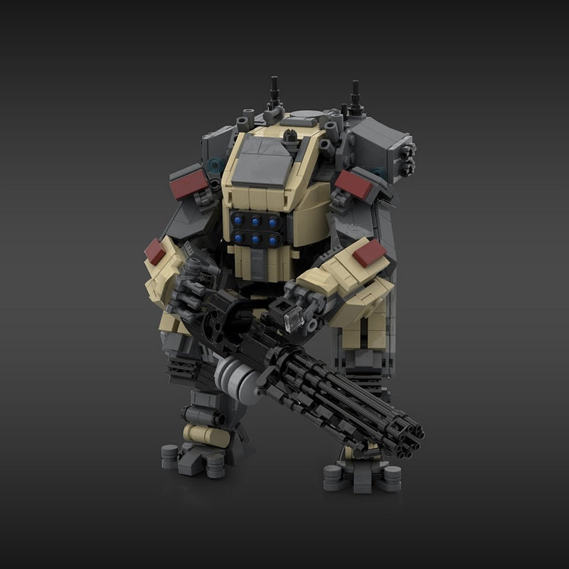 Frontline Vanguard Heavy Titan Mecha MOC Building Kit - 4