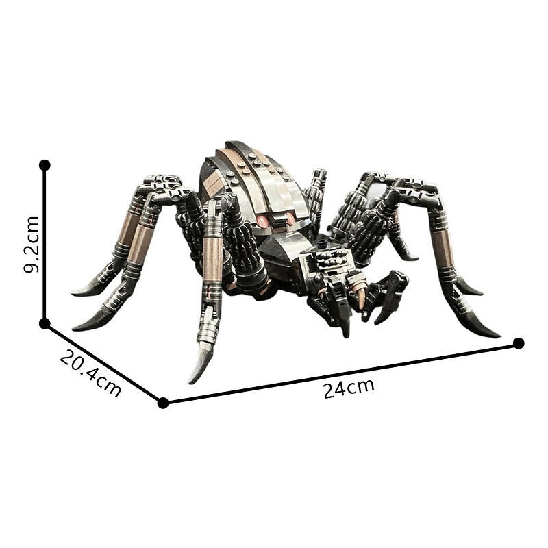 Giant Shadow Spider MOC Animal Model Building Kit | Fantasy Creature - 6