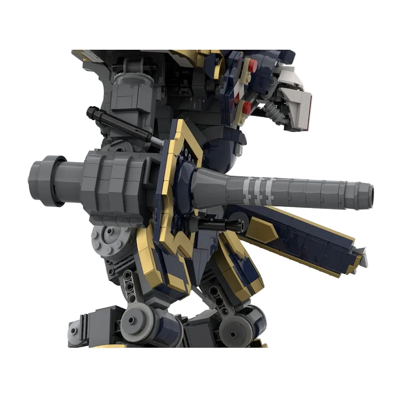 Gothic Heavy Armored Knight Mech MOC Building Kit - 4