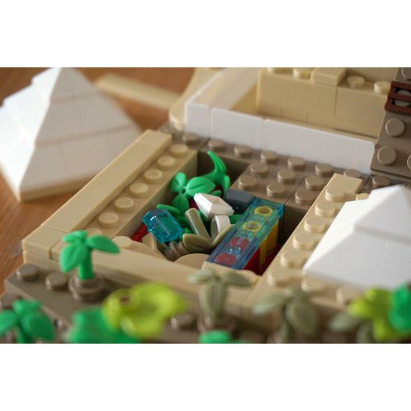 Great Pyramid MOC Building Kit | Ancient Egyptian Architecture Model - 6