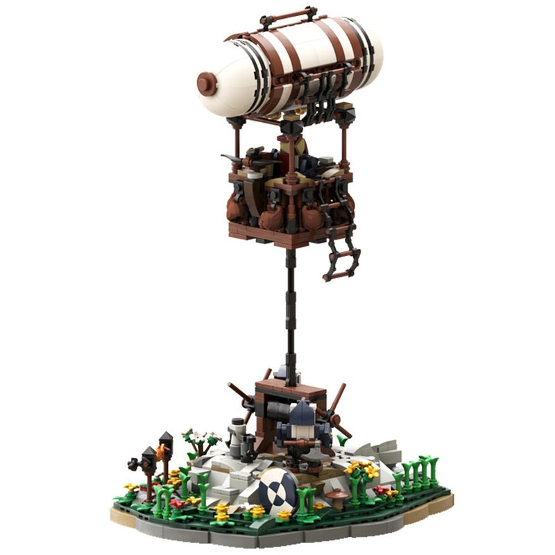 Guard Balloon At Dwarven Lookout MOC Building Kit - 5