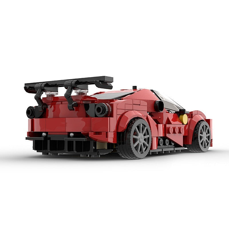 Italian GT3 Endurance Racing Car MOC Building Kit | Track Vehicle Model - 7
