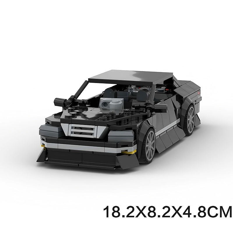 JZX100 Retro Japanese Sedan MOC Building Kit | Classic Vehicle Model - 6