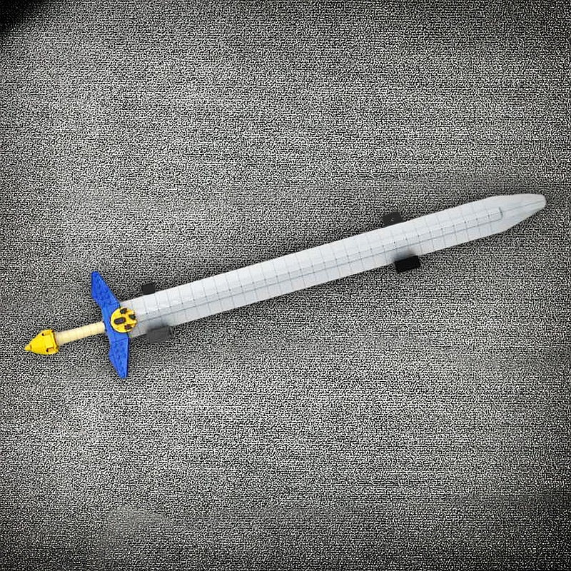 Legendary Fantasy Longsword MOC Building Kit for Display Collectors - 3