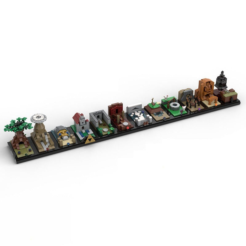 Legendary Retro Video Game Dungeons Building Kit | LEGO-Compatible MOC - 4