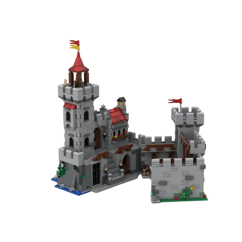 Lochside Castle Building Kit | Compatible MOC - 4