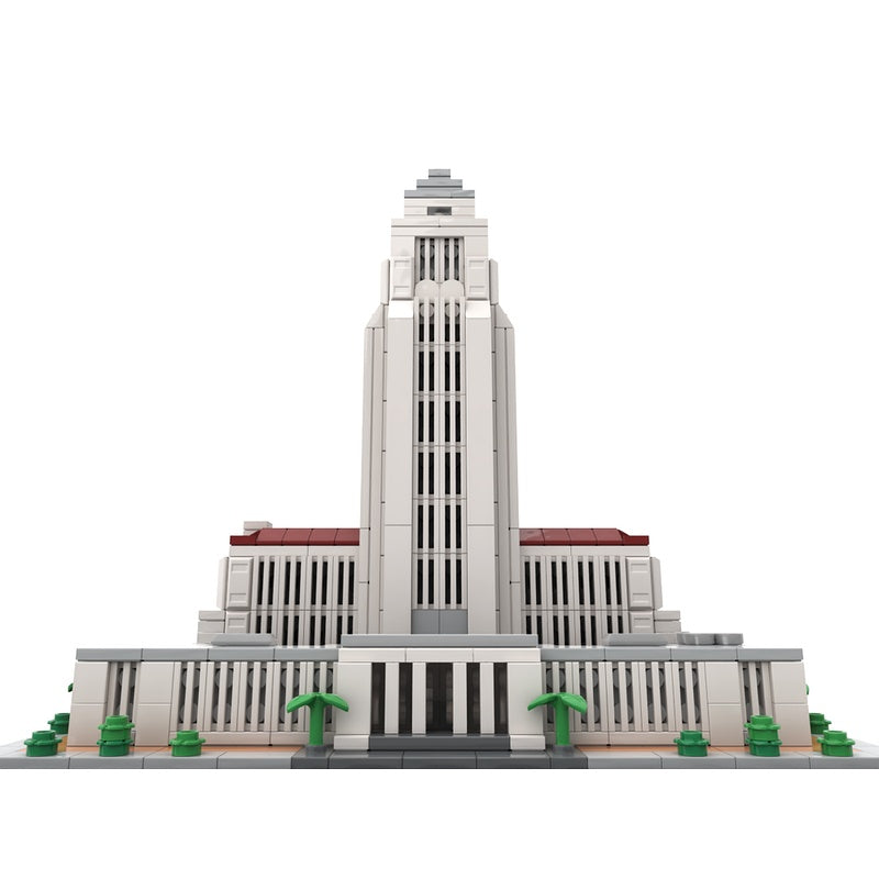 Los Angeles City Hall 1:800 MOC Skyscraper Building Kit - 4