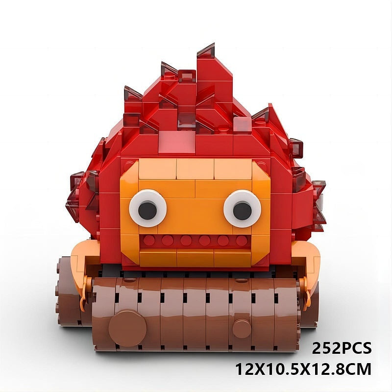 Magical Flame Demon MOC Building Kit | Fantasy Creature Model - 6