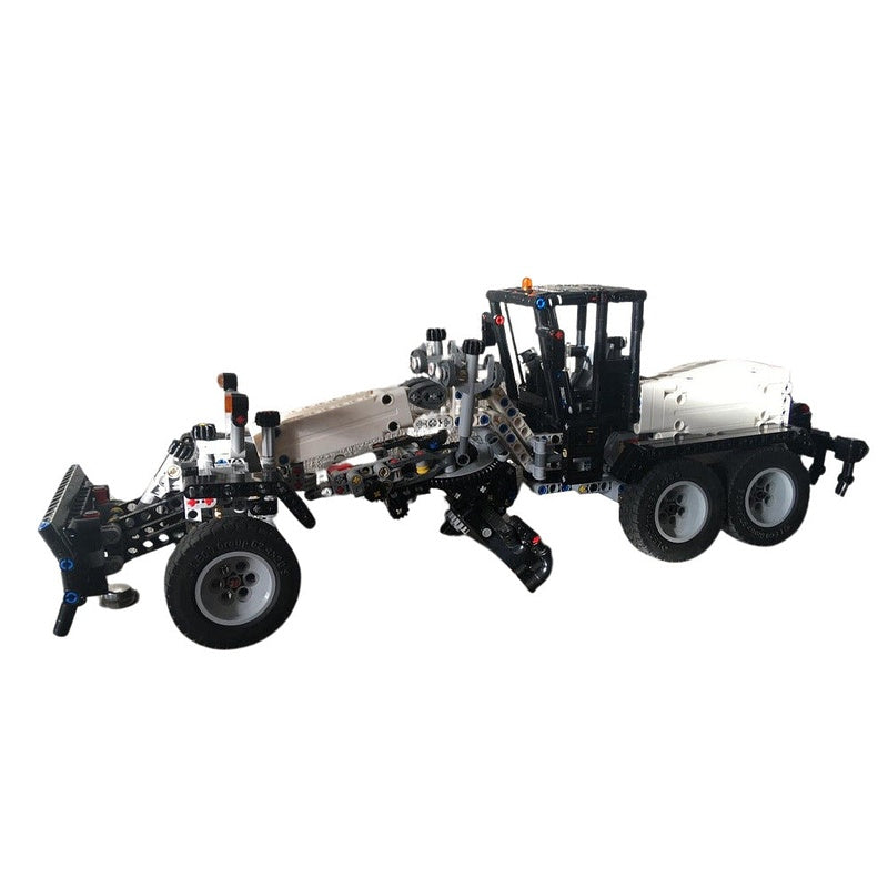 Mechanical Grader MOC Building Kit | Construction Vehicle Model - 5