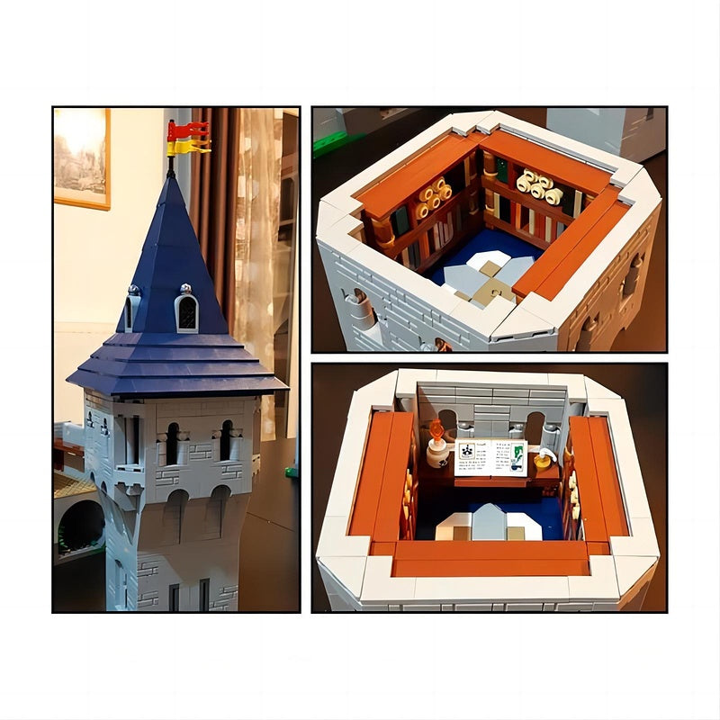 Medieval Keep & Courtyard MOC Castle Architecture Building Kit - 4