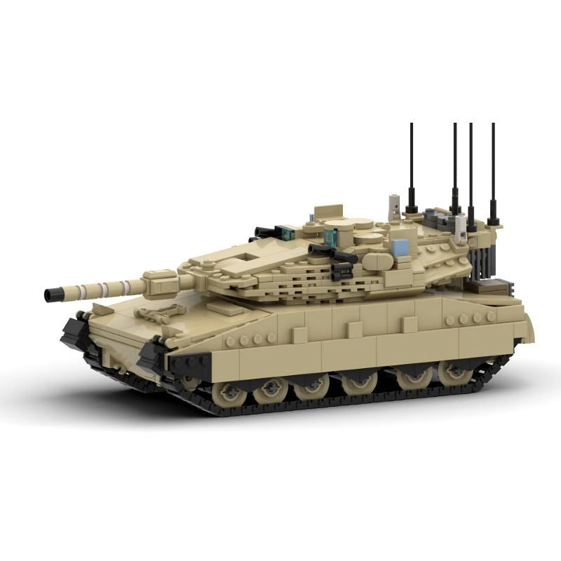 Merkava mk4 MOC Building Kit | Armored Military Model Set - 4