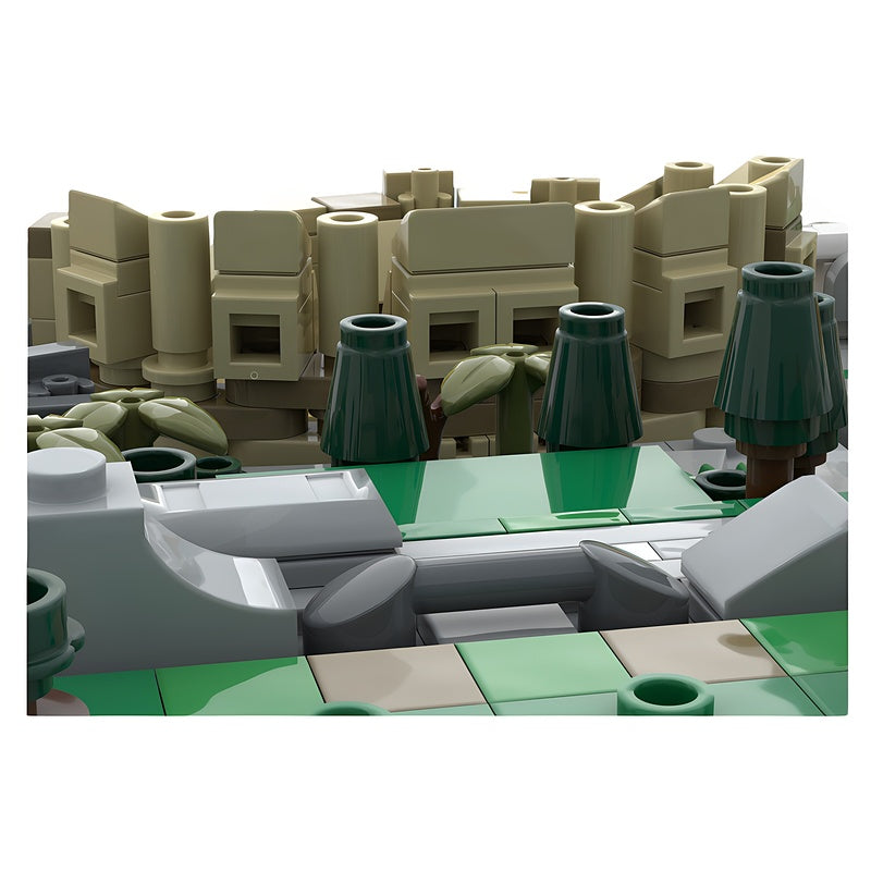 Microscale Rome Cityscape With Colosseum MOC Building Kit - 5