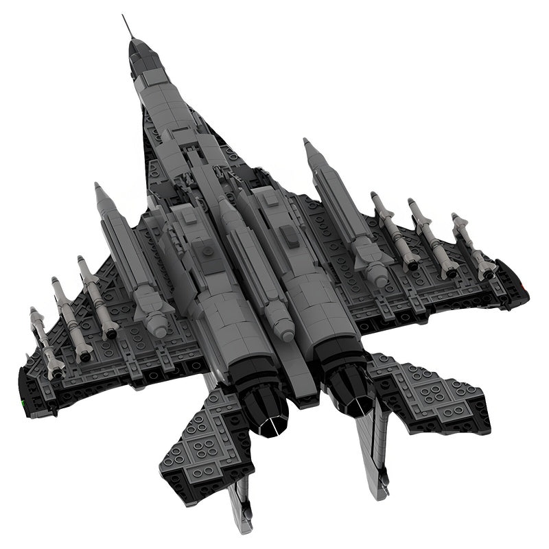 MiG 35-S Modern Multirole Fighter Jet MOC Building Kit - 4