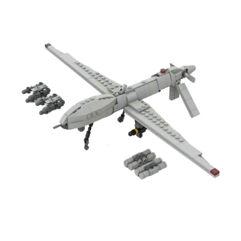MQ-1 Predator Drone MOC Building Kit | 1:35 Military Aircraft Model - 2