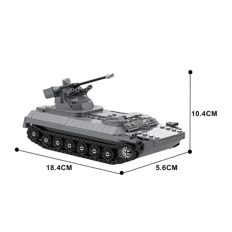 MT-LB 6MB IFV MOC Armored Vehicle Building Kit - 5