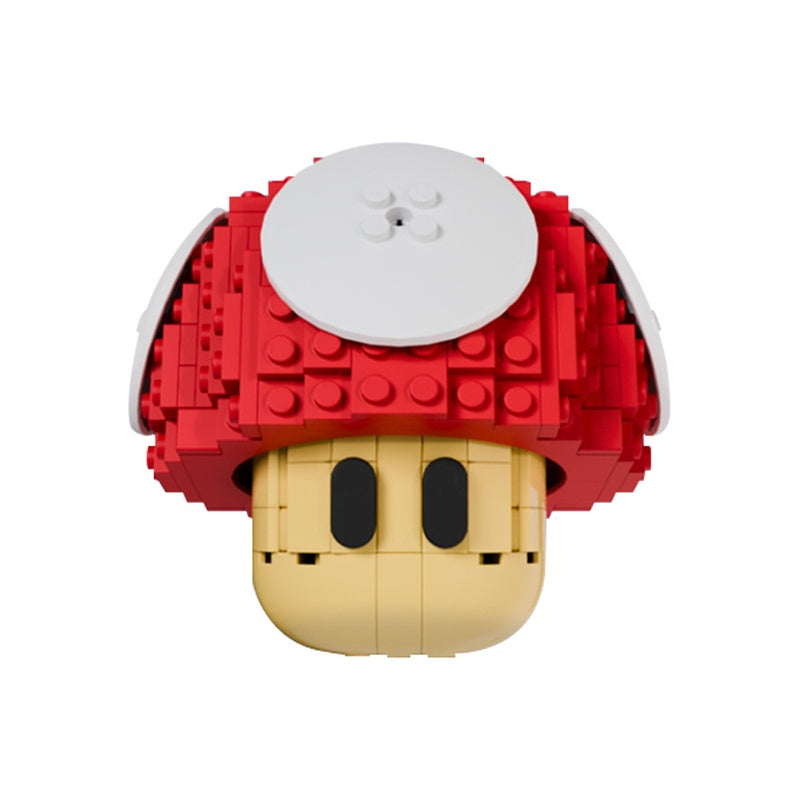 Red Mushroom Character MOC Building Kit - 5