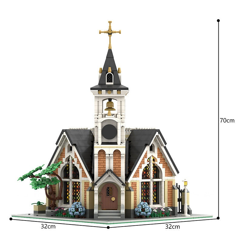 St. Joseph's Memorial Church MOC Building Kit | Historic Architecture - 5