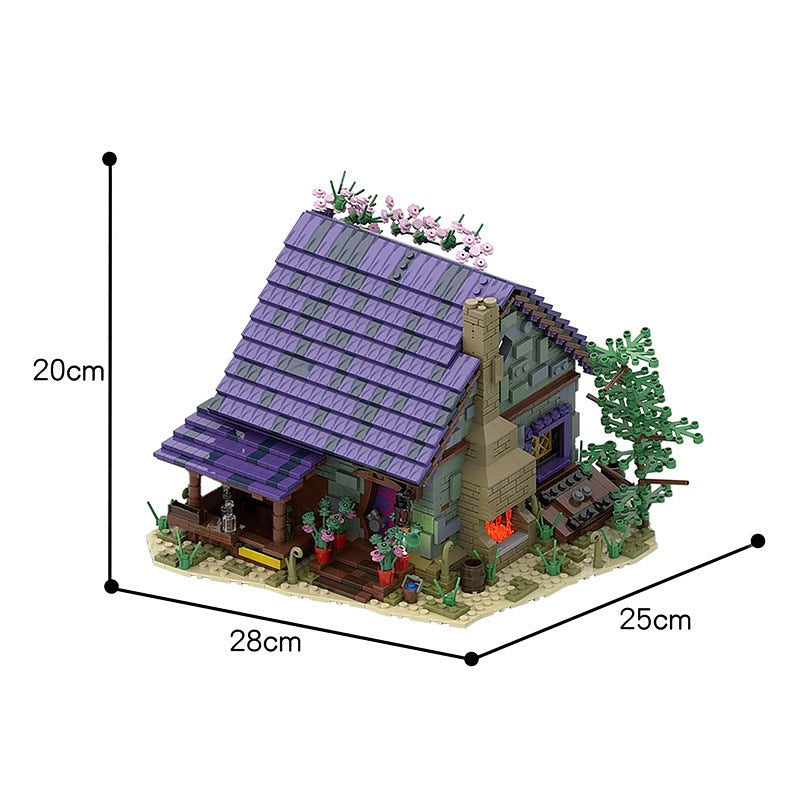 Summer House MOC Building Kit | Cozy Cottage Architecture Model - 5