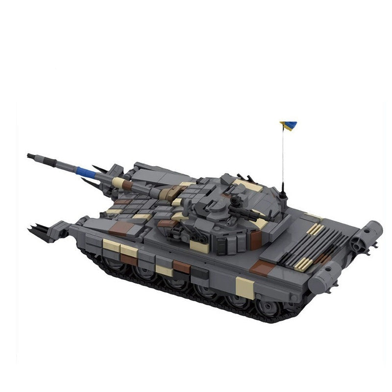 T-72AV Ukraine Tank Building Kit | Modern Battle Tank Model - 5