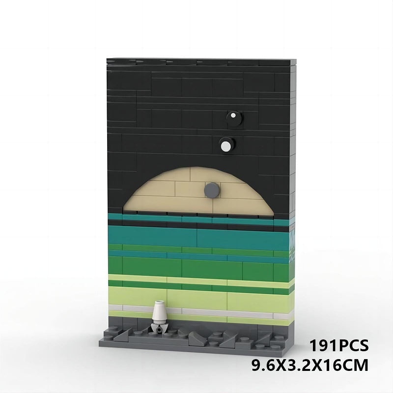 Tales of Solar System MOC Space Diorama Building Kit - 3