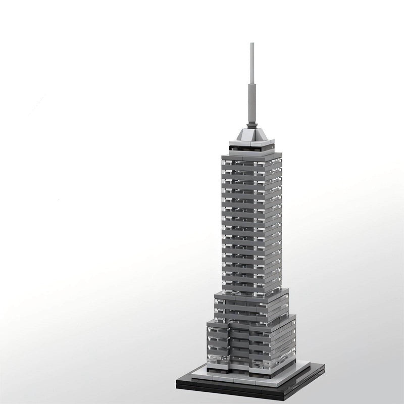Torre Latinoamericana Mexico Skyscraper Building Kit | LEGO-Compatible MOC - 3