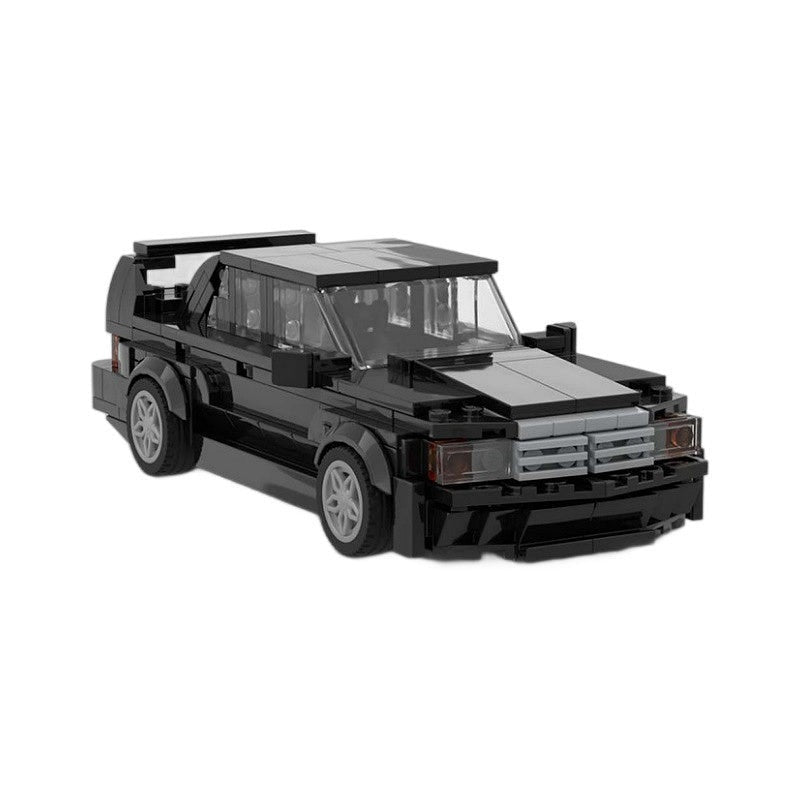Vintage E-190 EVO Racing Sedan MOC Building Kit | 8-Wide Car Model - 9