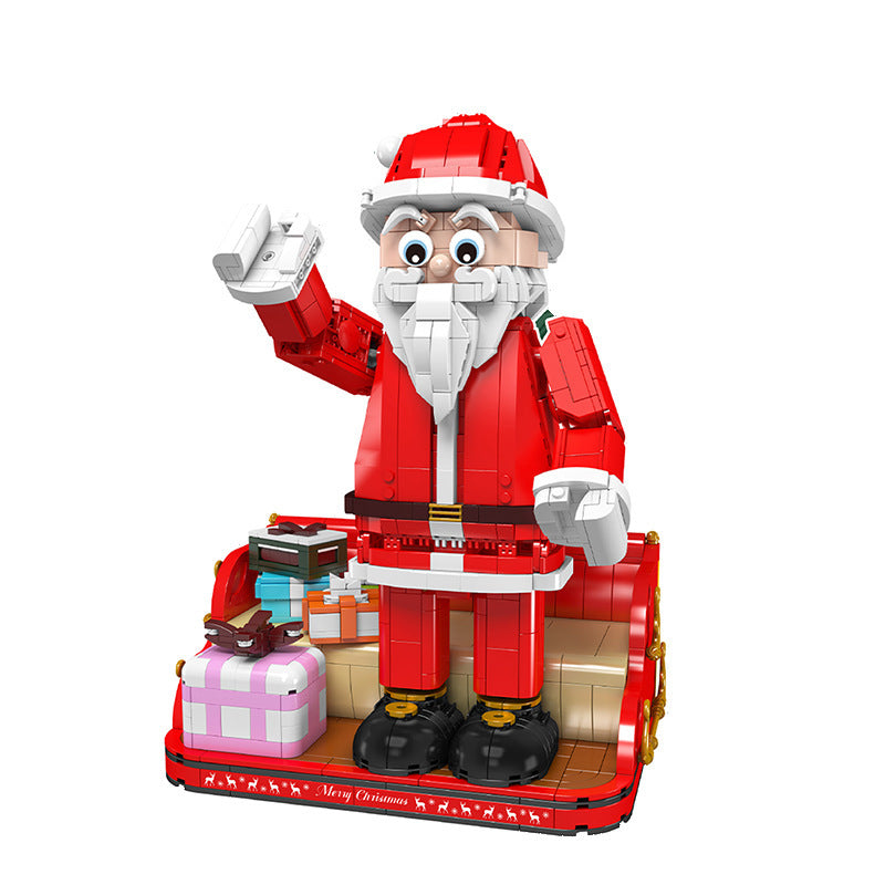 Christmas Characters MOC Building Kits | LEGO-Compatible Holiday Figures