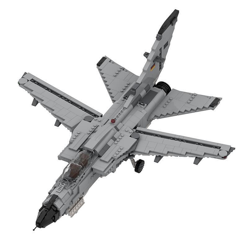 1:32 Scale Bomber Aircraft MOC Building Kit - 1