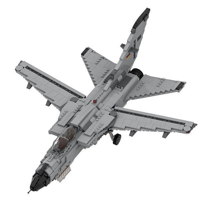1:32 Scale Bomber Aircraft MOC Building Kit - 1