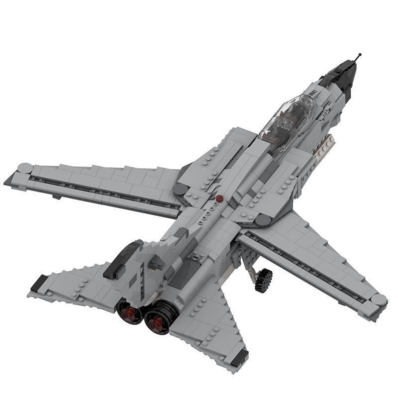 1:32 Scale Bomber Aircraft MOC Building Kit - 3